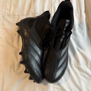 Adidas Adizero Chaos Lineman Black Football Mid Cleats, Size 14, Brand New